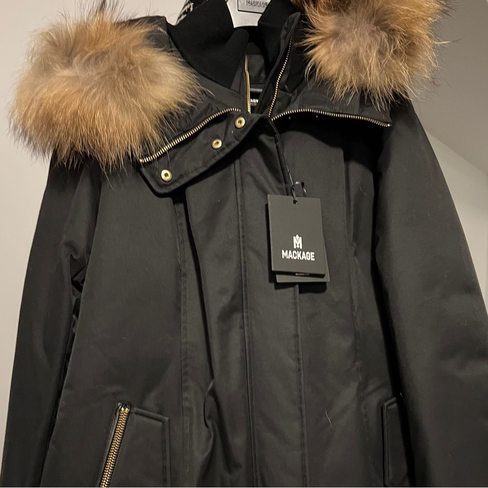 Trish down Mackage coat brand new